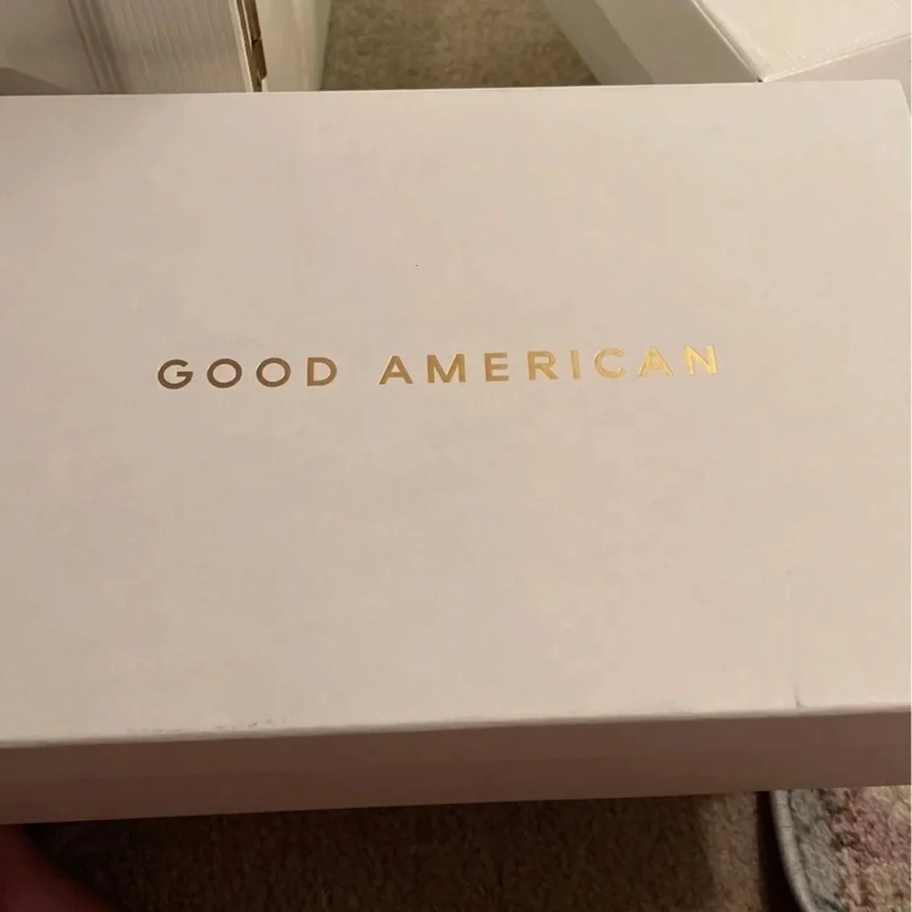 Good American Cinder-f*cking rella Wedge Black size 5 - Picture 8 of 8